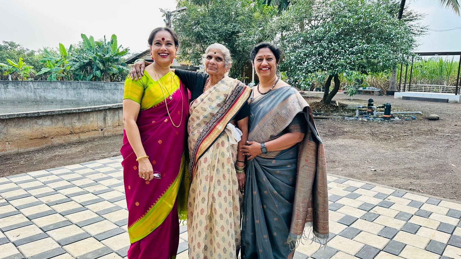 Happy moments at the farmhouse